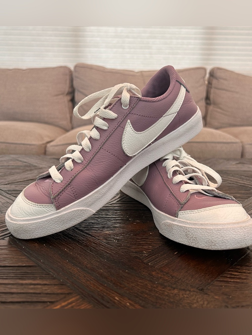 Nike Low Blazer Lavender Purple Sneaker, Women’s 8